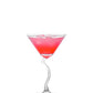 Bent Cocktail Glass